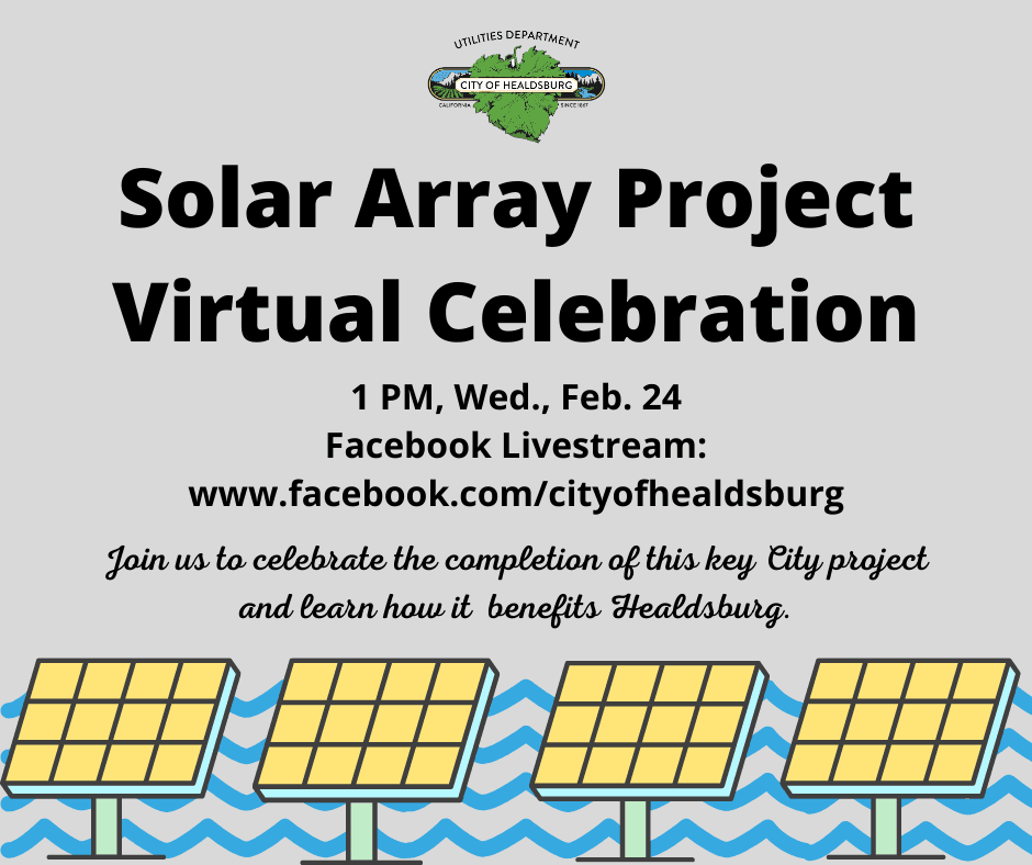 Image of Solar Array Project Event Announcement