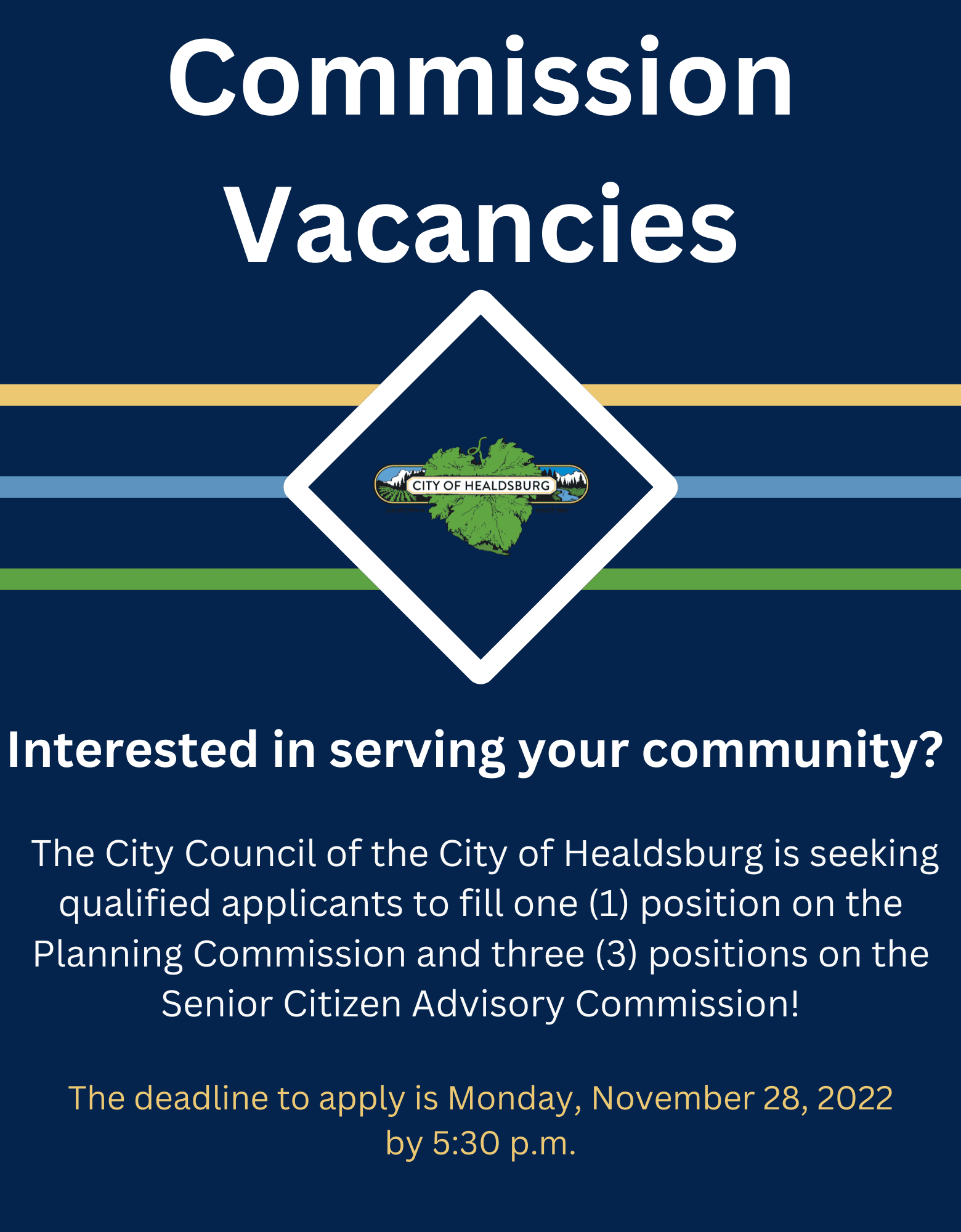 Commission Vacancies