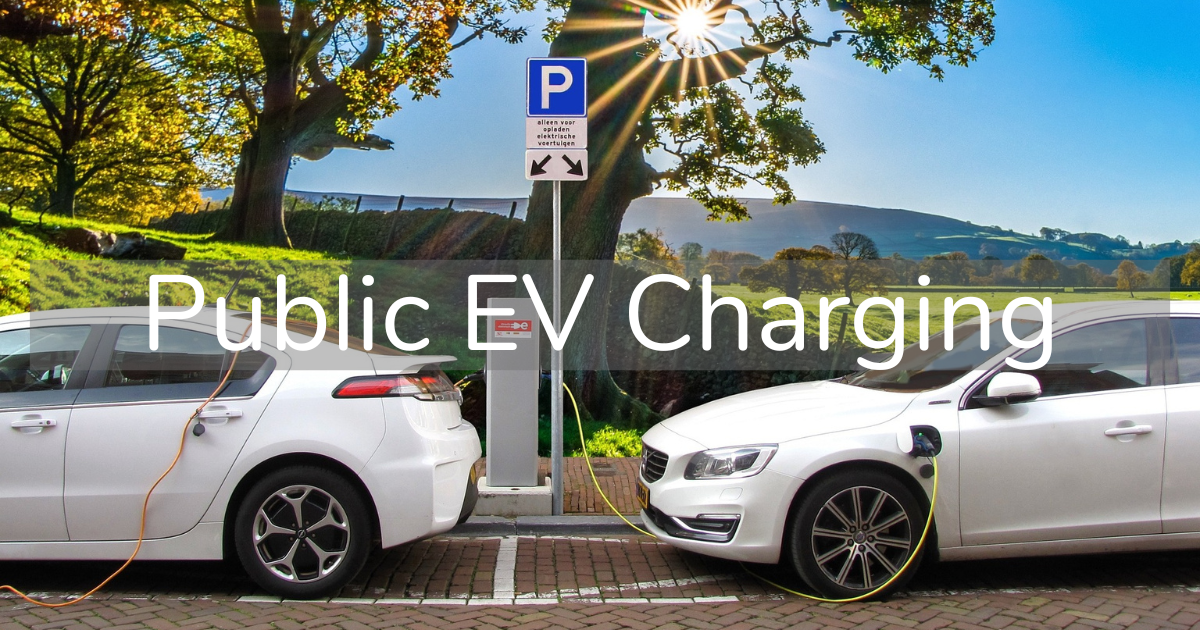 EVs E-bikes- public charging