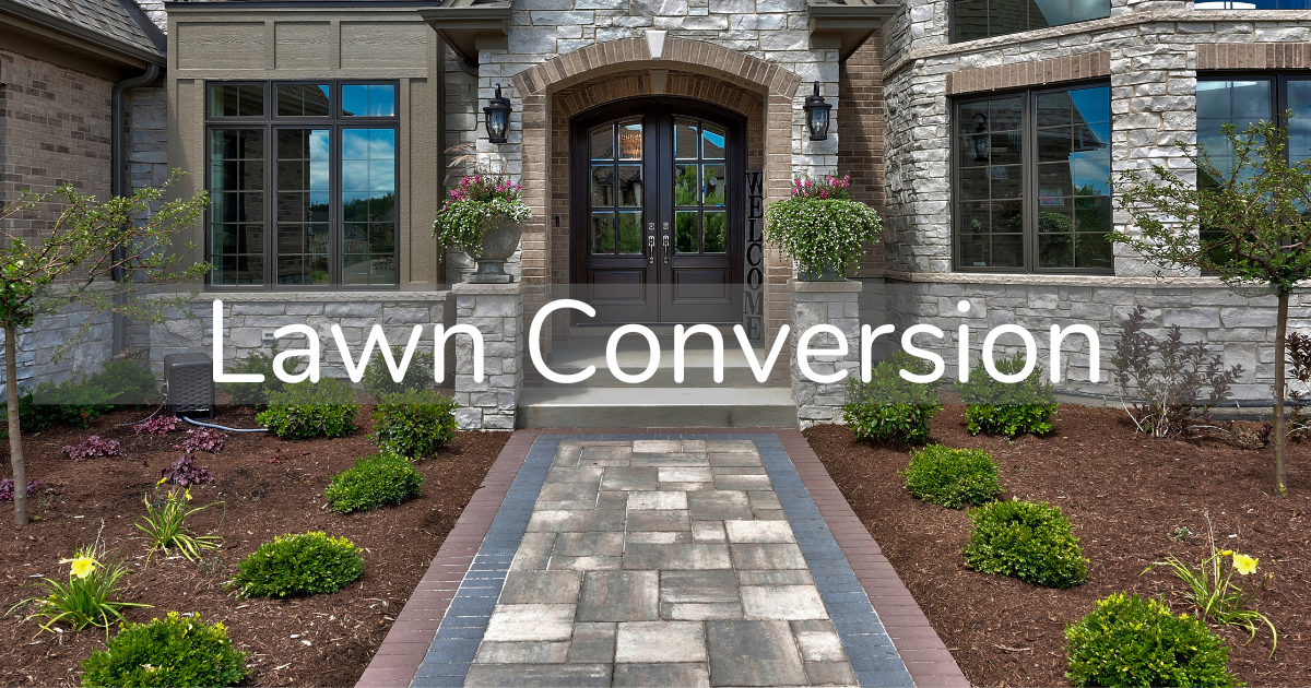 Water rebates - Lawn Conversion