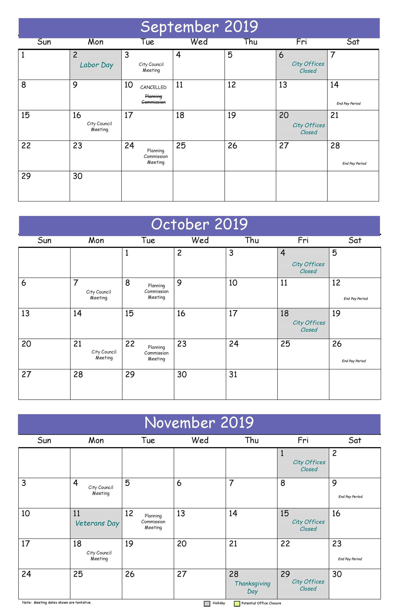 2019_ Calendar_Sept-Nov